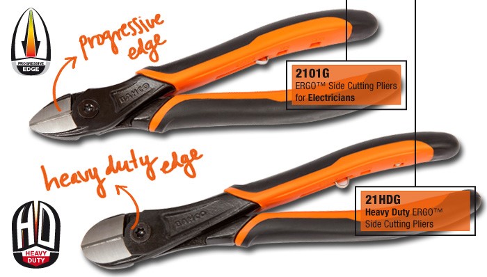 חותך צד  Bahco ERGO  World