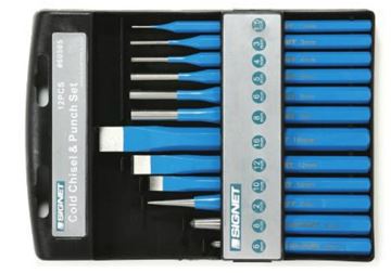 Picture of סט מקבים + אזמלים 12 י"ח סיגנט