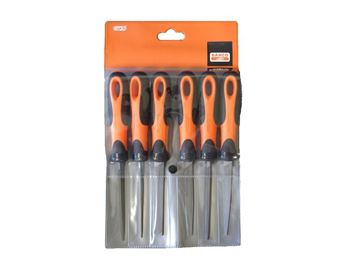 תמונה של סט פצירות/שופינים דקים "4 (6 י"ח)באקו