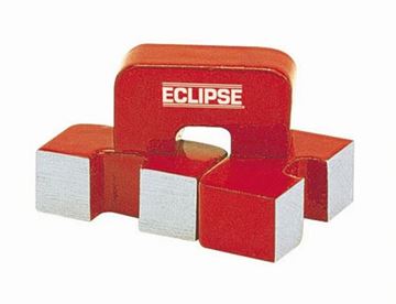 תמונה של מגנט פרסה כח דחיפה 0.9 ק"ג באורך: 22.2  מ"מ עמיד בטמפרטורה של 550 מעלות אקליפס