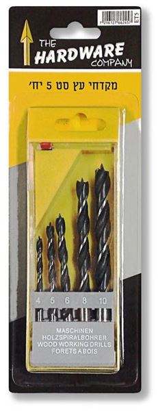 תמונה של סט מקדחי עץ סט 4-10 מ"מ