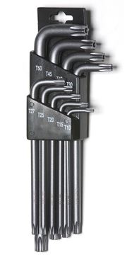 תמונה של סט מפתחות TORX+חור ארוך T10-T50 סיגנט