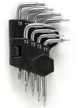 תמונה של סט מפתחות טורקס פלוס (6 פינות) T1-T8 סיגנט