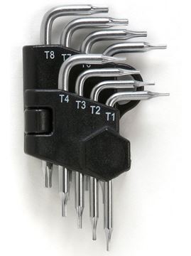 תמונה של סט מפתחות טורקס פלוס (5 פינות) T1-T8 סיגנט