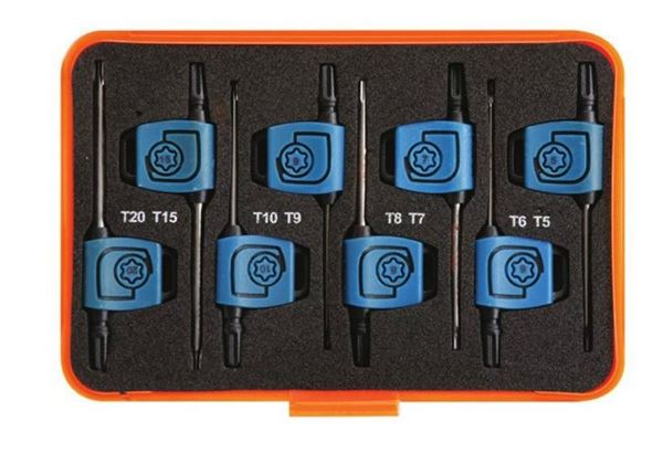 תמונה של סט מפתחות TORX דגל T5-T20 סיגנט