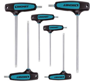 תמונה של סט מפתחות TORX T10-T40 ידית T סיגנט