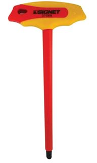 Picture of מפתח אלן כדורי 4 מ"מ ידית T מבודד 1000V סיגנט