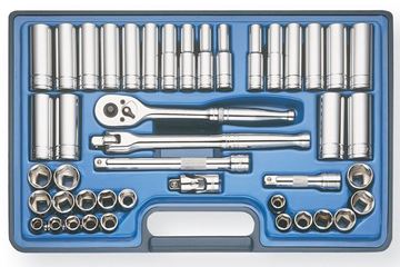 תמונה של סט בוקסה "3/8 מ"מ + אינצ'י 44 י"ח סיגנט