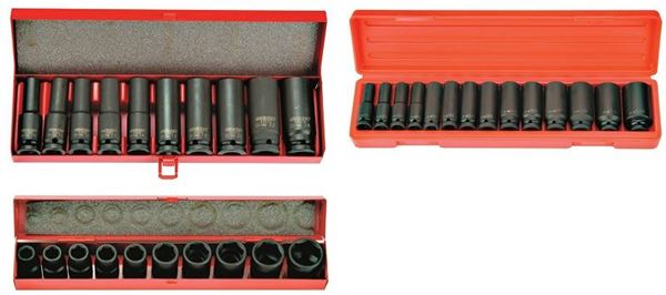 תמונה של סט בוקסה כח שחור "1/2 10-24 מ"מ 10 י"ח סיגנט