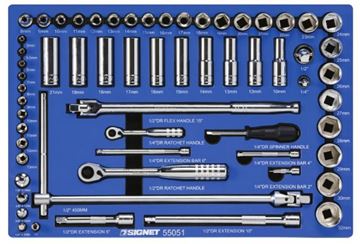 תמונה של סט בוקסות "1/2+"1/4 מעורב 61 י"ח סיגנט