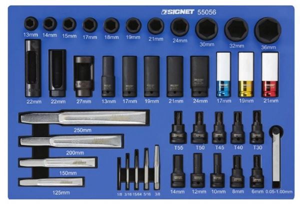 Picture of סט בוקסות כח שחור 36 י"ח סיגנט