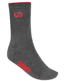 תמונה של גרבי עבודה מנדף זיעה אפור מידה 43-46 סיגנט