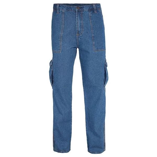 תמונה של מכנס גינס דגמ"ח סיגנט