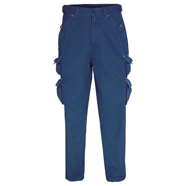 תמונה של מכנס דגמ"ח סהרה 10 כיסים כחול סיגנט