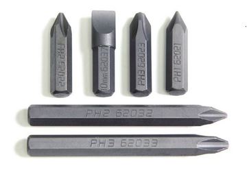 תמונה של סט ביטים 6 יחידות למברג דפיקה סיגנט