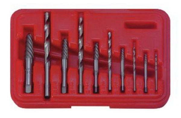 תמונה של סט לחליצת ברגים שבורים+מקדחים סיגנט