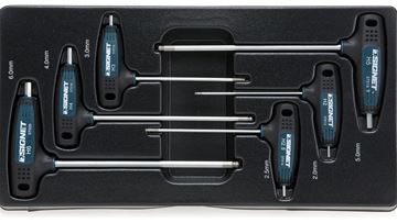 תמונה של סט ידיות T אלן כדורי 2-6 מ"מ סיגנט