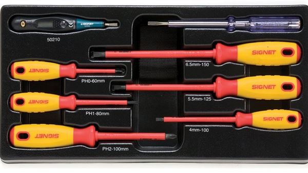 תמונה של סט מברגים מבודדים 1000V סיגנט