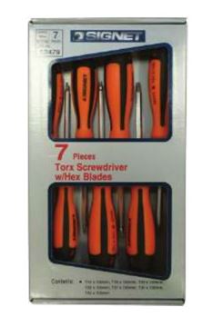 תמונה של סט מברג טורקס + חור T10-T40 סיגנט