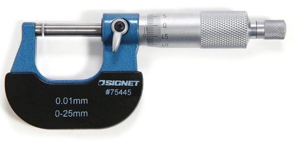 תמונה של מיקרומטר 0-25 מ"מ סיגנט
