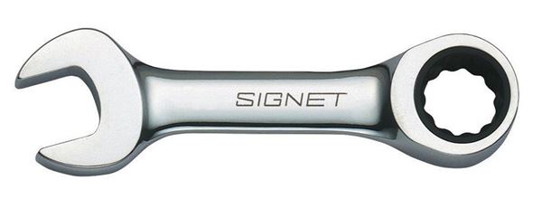 תמונה של מפתח רינג פתוח רצ'ט קצר (אינצ'י)