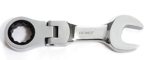 תמונה של מפתח רינג פתוח רצ'ט פרקי קצר (מ"מ) סיגנט