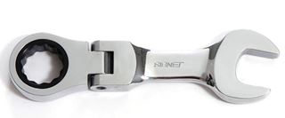 תמונה של מפתח רינג פתוח רצ'ט פרקי קצר 11 מ"מ, אורך - 102 מ"מ סיגנט