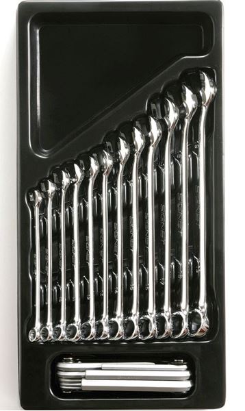 Picture of סט מפתחות רינג פתוח 8-19 מ"מ + סט אלן אולר 2.5-10 מ"מ סיגנט