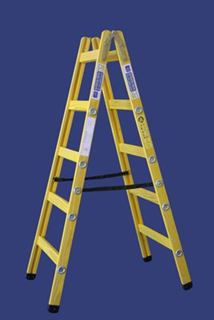 Picture of סולם עץ תקני 6 שלבים גובה 1.90 מ' סולמות חגית