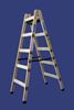 Picture of סולם עץ רב מיקצועי כפול, 4-12 שלבים סולמות חגית