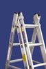 Picture of סולם אלומיניום מיקצועי רב שימושי (ג') 5-15 שלבים סולמות חגית