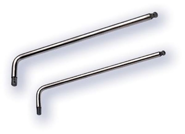 Picture of Allen key long with ball head stainless steel 