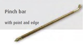 Picture of לום עם חוד ושפיץ אנטי נפיץ 1800 מ"מ דונגס