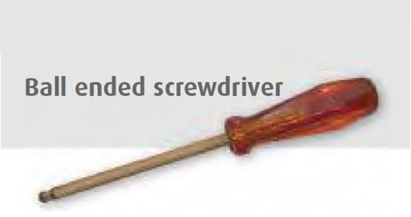 תמונה של מברג אלן כדורי אנטי נפיץ