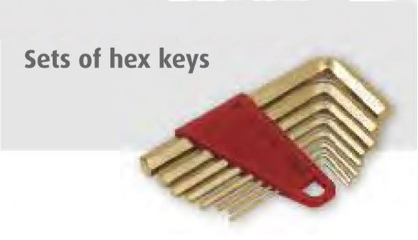 Picture of סט מפתחות אלן מוגן פיצוץ 1.5-10 מ"מ דונגס 