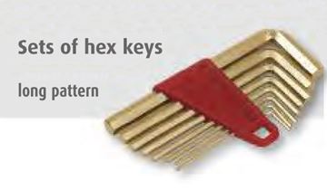 Picture of סט מפתחות אלן מוגן פיצוץ 1.5-10 מ"מ  