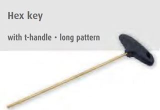 תמונה של מפתח אלן ידית T מוגן פיצוץ מידה:10 מ"מ דונגס