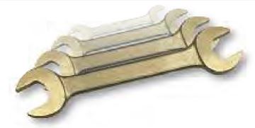 Picture of סט מפתחות פתוח/פתוח אנטי נפיץ (אינצ'י) 8 י"ח