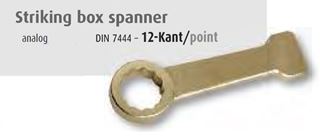Picture of מפתח רינג דפיקה אנטי נפיץ 17 מ"מ, אורך - 150 מ"מ דונגס