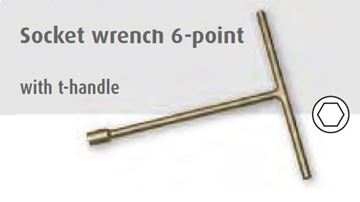 תמונה של מפתח בוקסה T אנטי נפיץ (מ"מ) דונגס