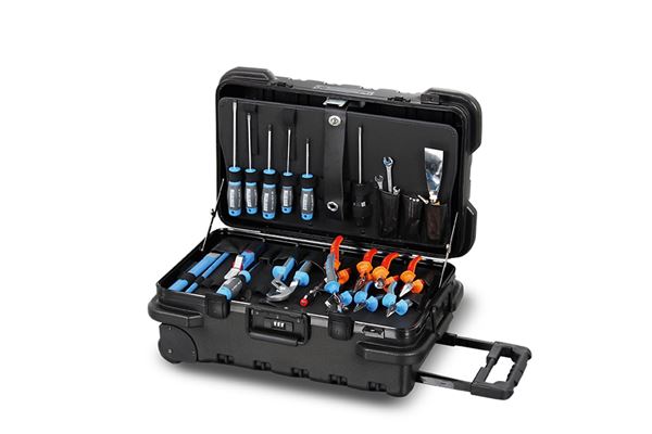 תמונה של מזוודה לטיסה טרולי / דיילים 530X240X310 מ"מ הפקו&בקר 