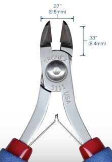 תמונה של קטר אובלי עגלגל מחודד 0.1-1.2  מ"מ שטוח FLUSH אנטיסטטי ESD טרונקס