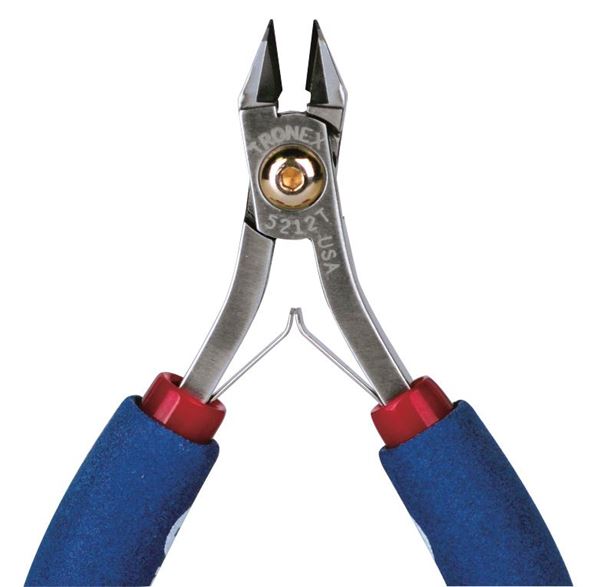 תמונה של קטר T לחיתוך חוט קשה/פלדה עם קצוות וידיה 0.2-0.51 מ"מ אנטיסטטי ESD טרונקס