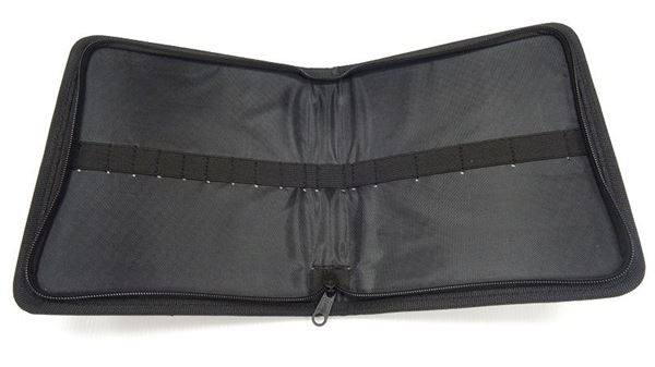 תמונה של נרתיק ל 17 כלים עם רוכסן