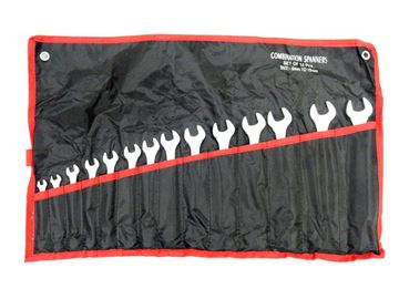 תמונה של סט מפתחות פתוח סגור 6-19 מ"מ פלדה CV