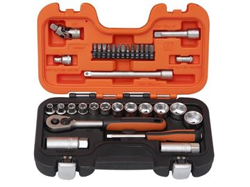 Picture of "1/4 & "3/8 SOCKET SET, INCHES