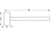 Picture of PLASTIC HAMMER