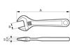 Picture of ADJUSTABLE WRENCH 31 8"