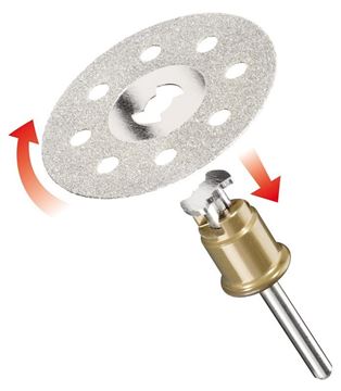 Picture of דיסק יהלום ספיד קליק 38 מ"מ דרמל