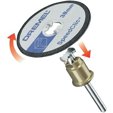 Picture of דיסק לחיתוך פלסטיק 38 מ"מ דרמל